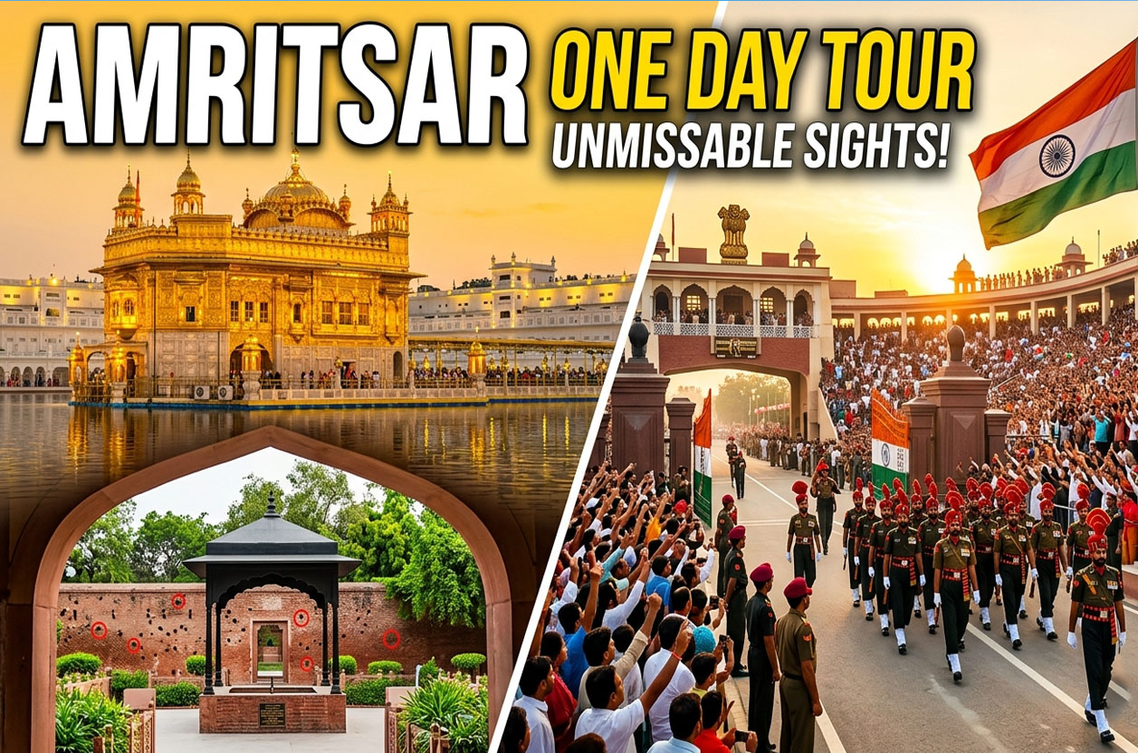 One Day Amritsar Tour Package – Culture, History & Spiritual Journey